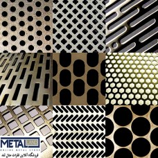 ورق پانچ گالوانیزه - ضخامت 8 mm ابعاد 1000*2000 mm