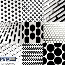 ورق پانچ استیل 304 - ضخامت 0.5 mm ابعاد 1000*2000 mm